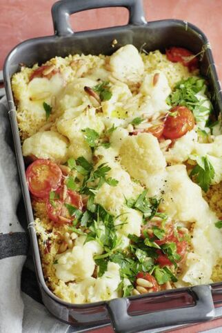 Blumenkohl-Couscous-Auflauf Blumenkohl-Couscous-Auflauf