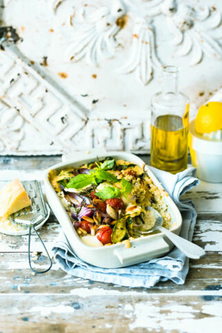 Quinoa-Auflauf mit Ricotta Quinoa-Auflauf mit Ricotta