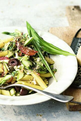 Pasta mit Spargelsalsa