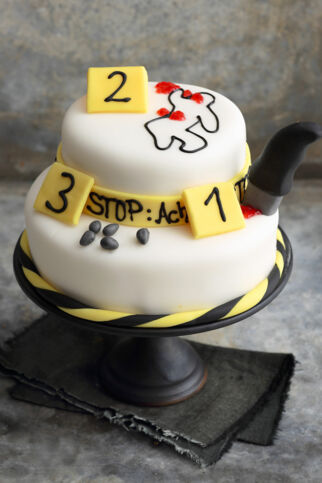 Tatort-Torte Tatort-Torte