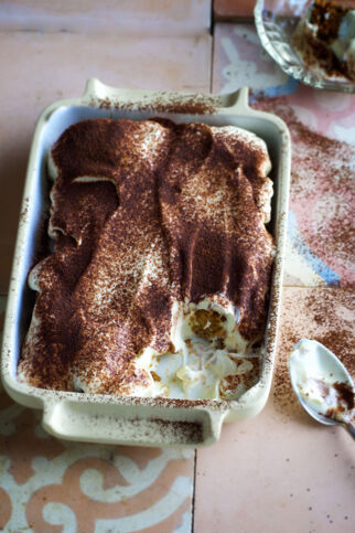 Schnelles Tiramisu mit Cantuccini Schnelles Tiramisu mit Cantuccini