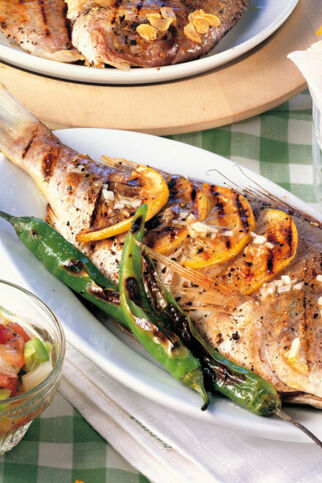 Brassen mit Zitronen Brassen mit Zitronen