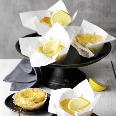 Zitronen-Frischkäse-Muffins