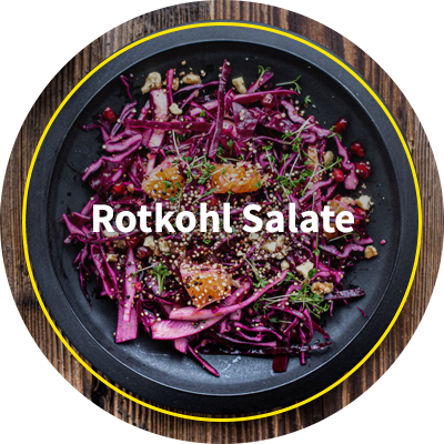 Teaser-Rotkohl-Salate