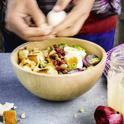 Crunchy Cabbage-Egg-Bowl