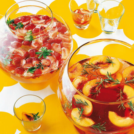 Pfirsichbowle Pfirsichbowle