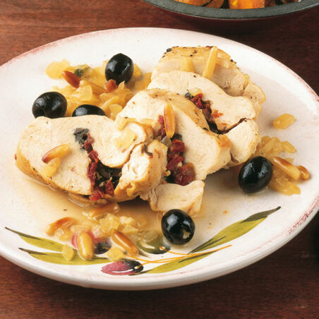 Gefüllte Hähnchenbrust Gefüllte Hähnchenbrust