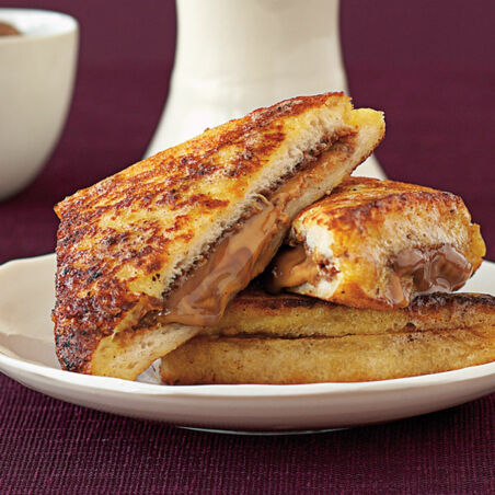 Gefüllte Schoko-Sandwiches Gefüllte Schoko-Sandwiches