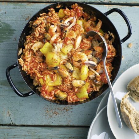Blitzschnelle Paella Blitzschnelle Paella