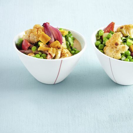 Blumenkohlcurry mit Mango Blumenkohlcurry mit Mango