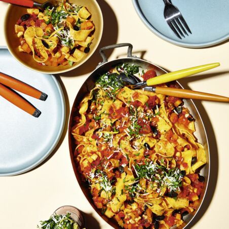 Kürbis-Bolognese Kürbis-Bolognese