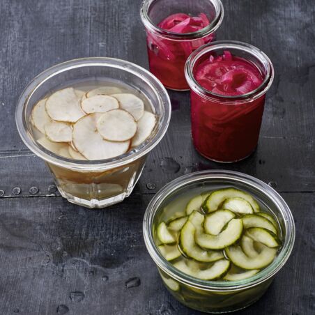 Dänische Gemüsepickles Dänische Gemüsepickles