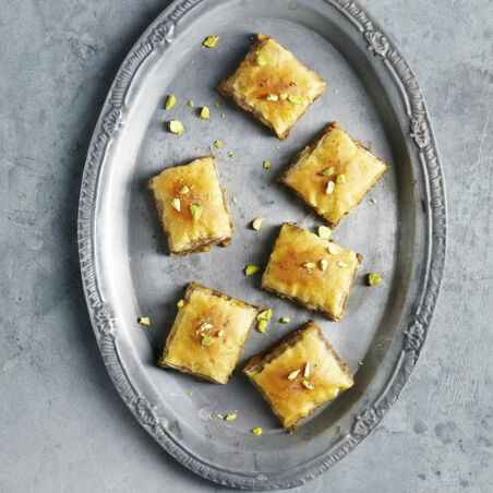 Nuss-Baklava mit Feigen Nuss-Baklava mit Feigen