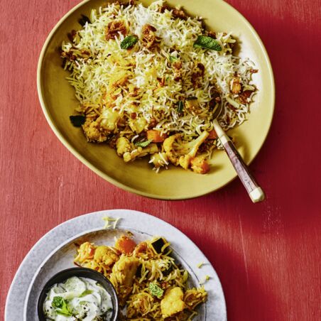 Vegetarisches Biryani Vegetarisches Biryani