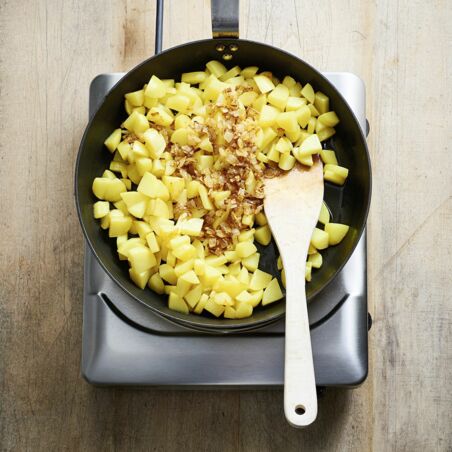 Tortilla mit Kräutern Tortilla mit Kräutern