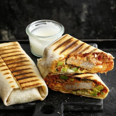 Burrito mit Schweinefilet Burrito mit Schweinefilet
