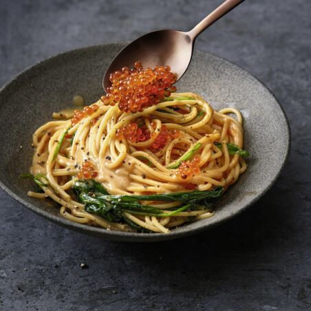 Spaghetti mit 
Miso-Butter