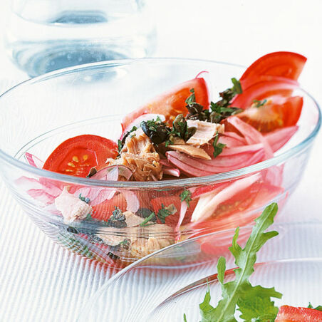 Tomaten-Tunfisch-Salat Tomaten-Tunfisch-Salat