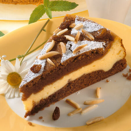 Dunkle Quarktorte Dunkle Quarktorte