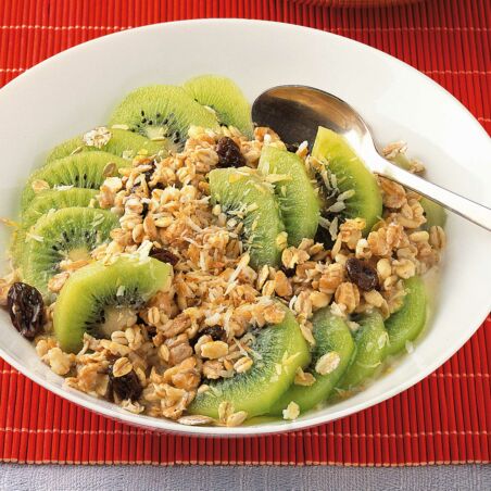 Kokos-Kiwi-Müsli Kokos-Kiwi-Müsli