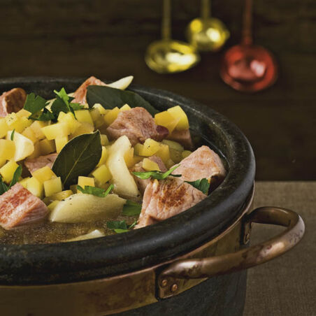 Steckrübeneintopf mit Kasseler Steckrübeneintopf mit Kasseler