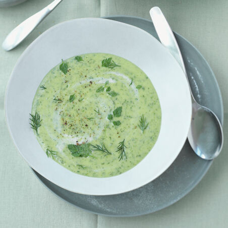 Kräutersamtsuppe Kräutersamtsuppe