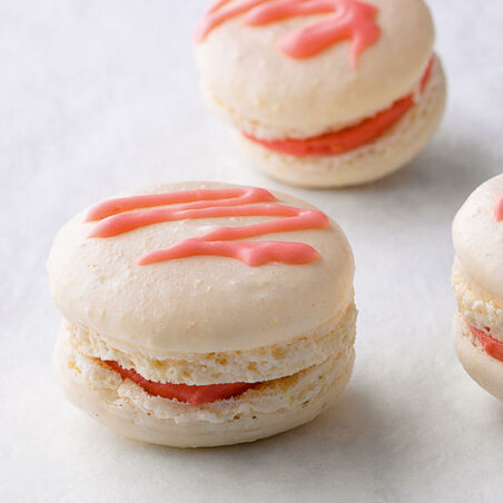 Himbeer-Macarons Himbeer-Macarons