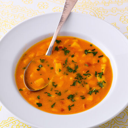 Exotische Möhrensuppe Exotische Möhrensuppe