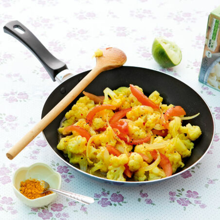 Goa-Blumenkohlpfanne Goa-Blumenkohlpfanne