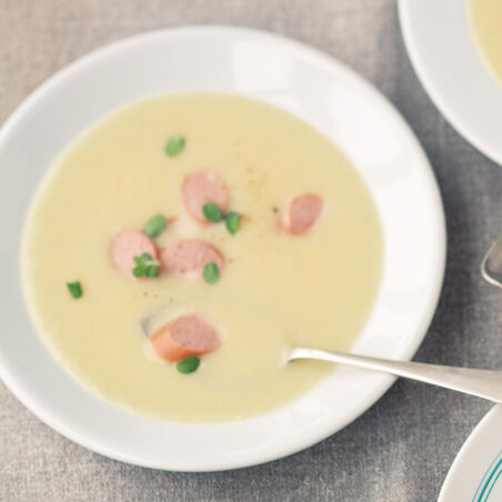 Cremige Kartoffelsuppe Cremige Kartoffelsuppe