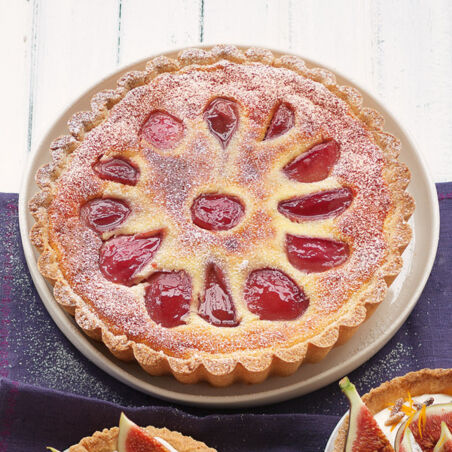 Rotwein-Birnen-Tarte Rotwein-Birnen-Tarte