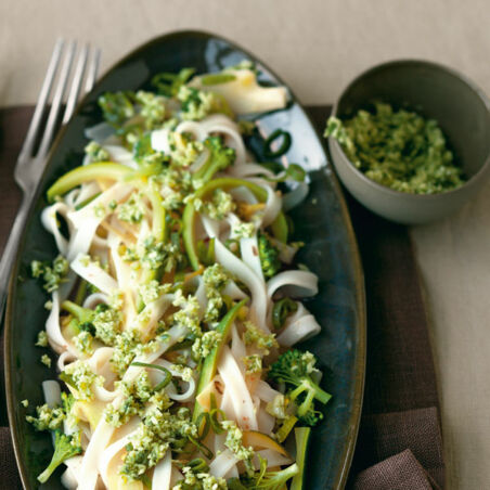 Reisnudeln mit Brokkoli Reisnudeln mit Brokkoli