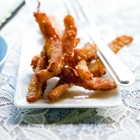 Gebratene Fleischstreifen (Nüa Däd Diau) Gebratene Fleischstreifen (Nüa Däd Diau)