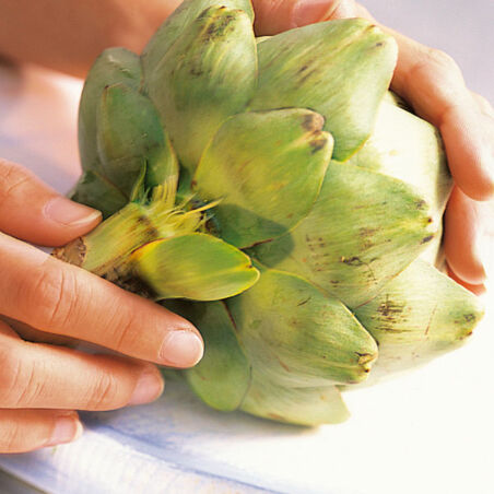 Artischocken mit Dips Artischocken mit Dips