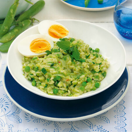 Erbsenrisotto Erbsenrisotto