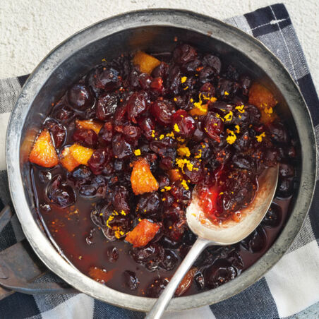 Preiselbeer-Orangen-Konfitüre Preiselbeer-Orangen-Konfitüre