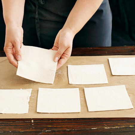 Linsenbraten im Blätterteig Linsenbraten im Blätterteig