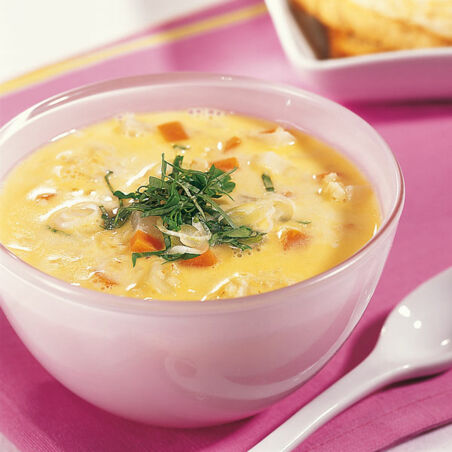 Geröstete Grünkernsuppe Geröstete Grünkernsuppe