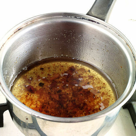 Gänseschmalz mit Äpfeln und Zwiebeln Gänseschmalz mit Äpfeln und Zwiebeln