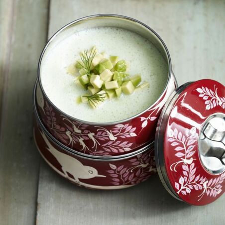 Kalte Gurkensuppe mit Avocado Kalte Gurkensuppe mit Avocado