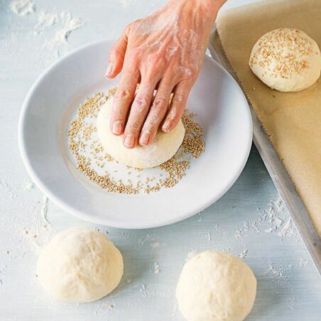 Burgerbrötchen Burgerbrötchen