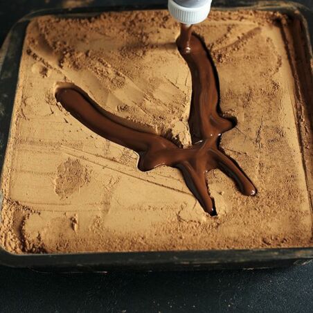 »Rostige« Schokoladenzange »Rostige« Schokoladenzange