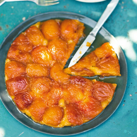 Tarte tatin aux abricots - Aprikosen-Tarte-Tatin Tarte tatin aux abricots - Aprikosen-Tarte-Tatin