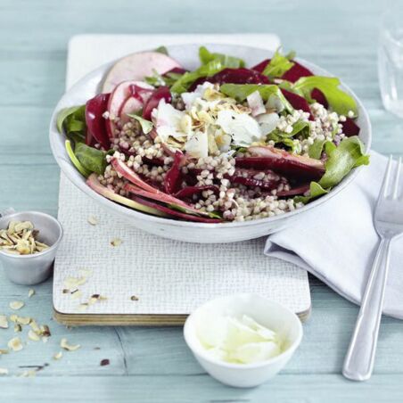 Buchweizensalat mit Roter Bete Buchweizensalat mit Roter Bete