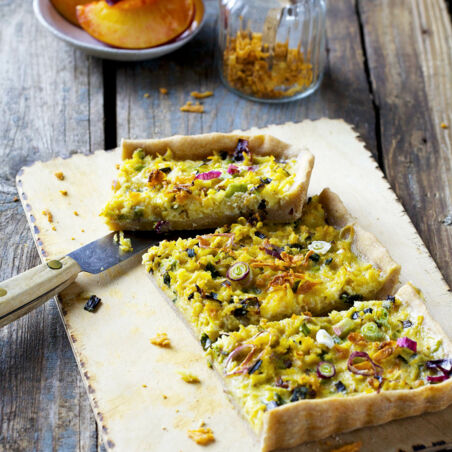 Herbstlicher Pastinakenkuchen Herbstlicher Pastinakenkuchen