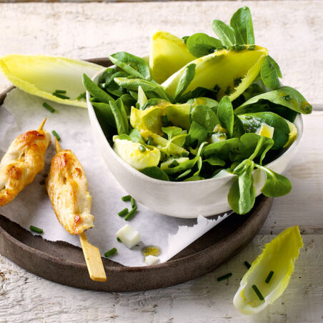 Feldsalat mit Huhn und Ei Feldsalat mit Huhn und Ei