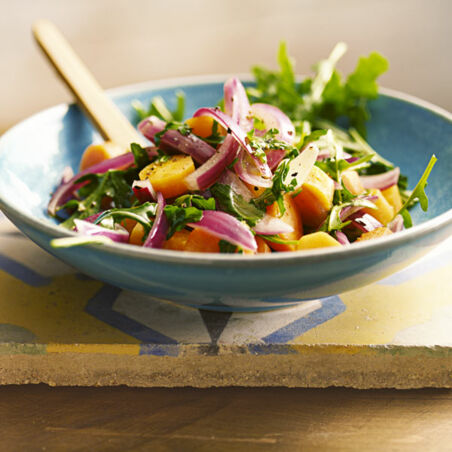 Rucola-Honig-Möhren mit Marsala Rucola-Honig-Möhren mit Marsala