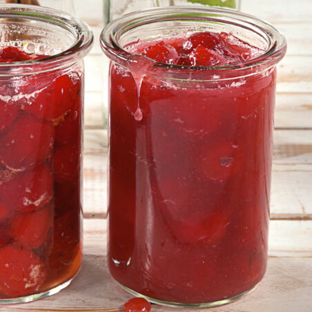 Kirsch-Kokos-Konfitüre Kirsch-Kokos-Konfitüre