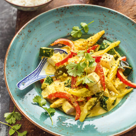 Limettencurry mit Tofu Limettencurry mit Tofu
