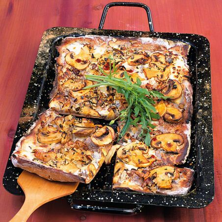 Roggen-Flammekuchen Roggen-Flammekuchen